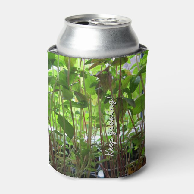 Gardener Keep Growing Plants Can Cooler (Can Front)