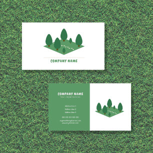 Gardener & Landscaper Business Card