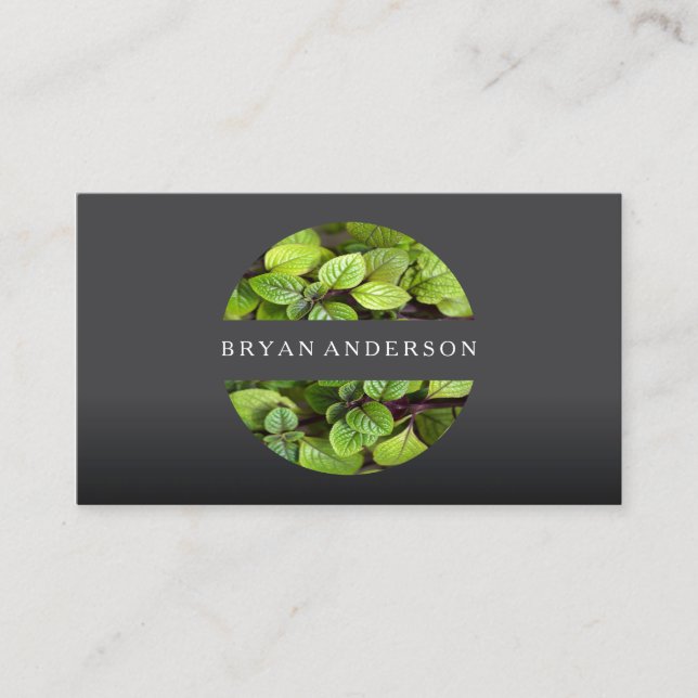 Gardener Landscaping Business Card (Front)