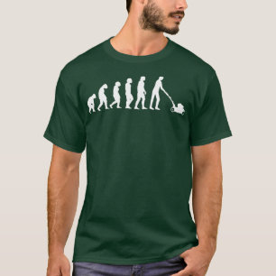 Gardener Lawn Mower Evolution T-Shirt