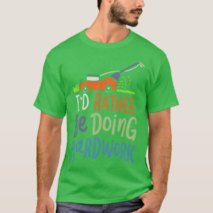 Gardener Lawn Mower T-Shirt
