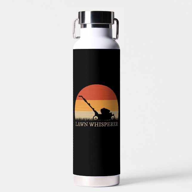 Gardener - Lawn Whisperer Water Bottle (Front)