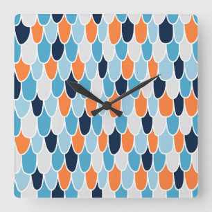 Gardener Lover Life Is The Flower Square Wall Clock
