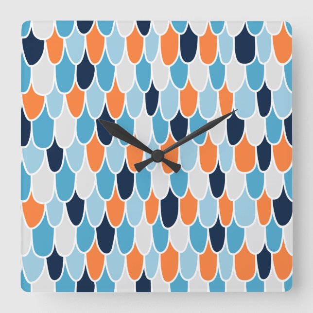 Gardener Lover | Life Is The Flower Square Wall Clock (Front)