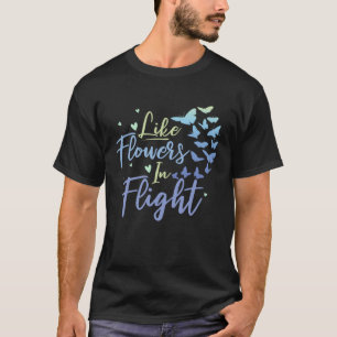 Gardener Monarch Garden Flowers Gardening Butterfl T-Shirt