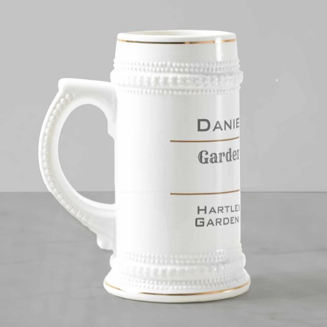 Gardener of the Year Gardening Trophy Beer Stein (Creator Uploaded)