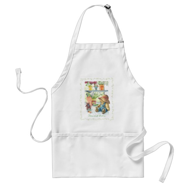Gardener Teddy apron (Front)