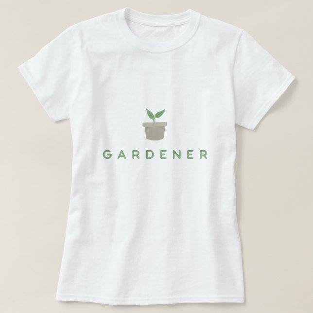 Gardener Tshirt (Design Front)