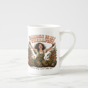 Gardener Vintage Garden Gift Bone China Mug