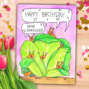 Gardener's Birthday by Nicole Janes Postcard