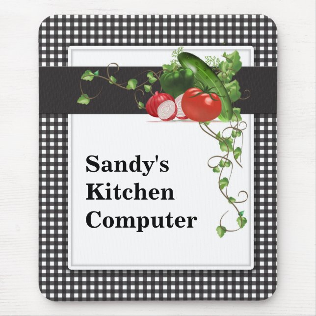 Gardener's Computer Mouse Pad (Front)
