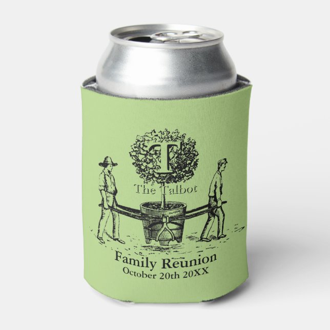 Gardeners Family Reunion Can Cooler custom Name (Can Front)