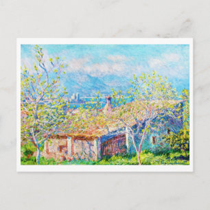 Gardener's House at Antibes Claude Monet Postcard