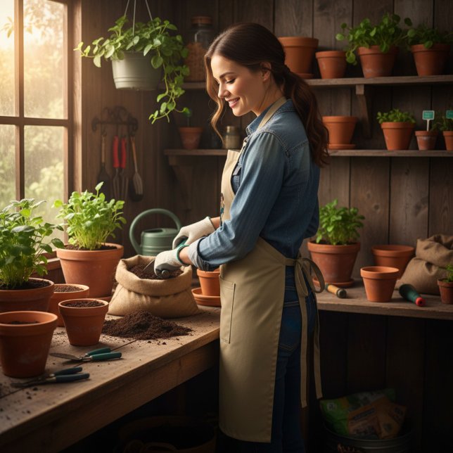 Gardeners  long apron (Creator Uploaded)