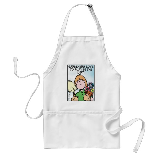 Gardeners Love To... Standard Apron (Front)