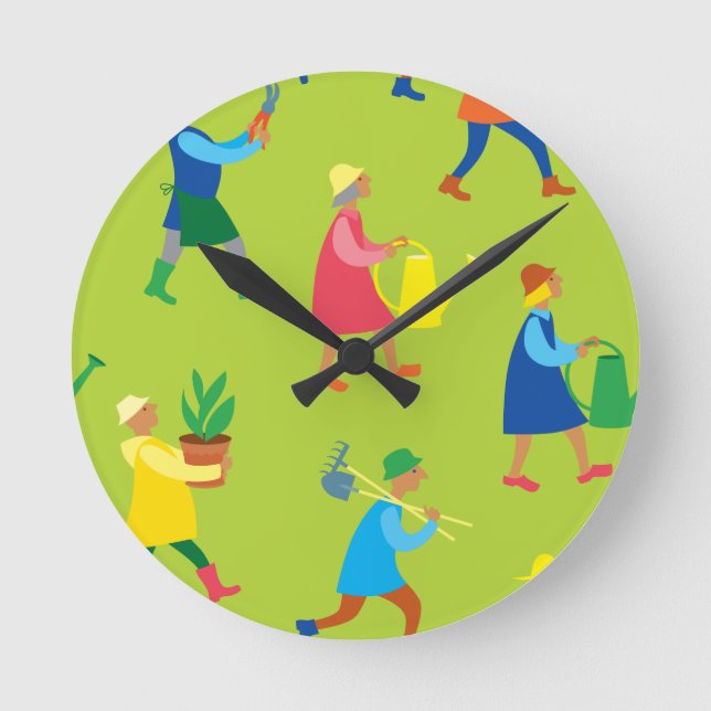 Gardeners Round Clock (Front)