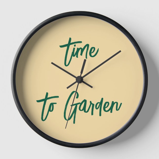 Gardener's Wall Clock  (Front)