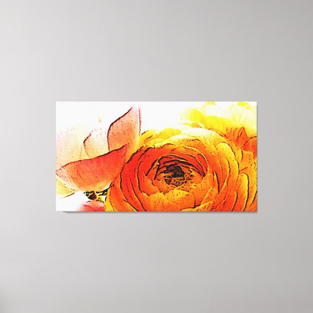 Gardenia Canvas Print (Front)