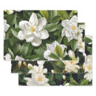 Gardenia Flowers Wrapping Paper