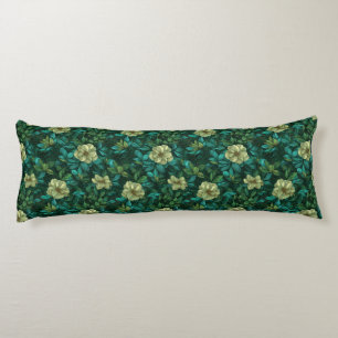 Gardenias Botanical Room Decor Victorian Couch Body Cushion