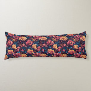 Gardenias Floral Decorative Design Unique Sofa Body Cushion