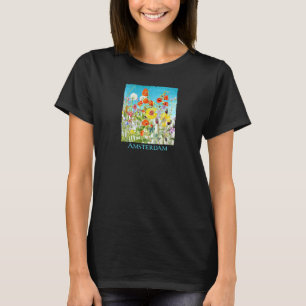 Gardening 4\Amsterdam Garden Flowers Floral Women  T-Shirt