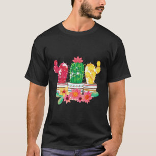 Gardening 4\Cute Cactus Stuff Vintage Retro Garden T-Shirt