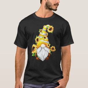 Gardening 4\Cute Sunflower Gnome For Gardener Gran T-Shirt