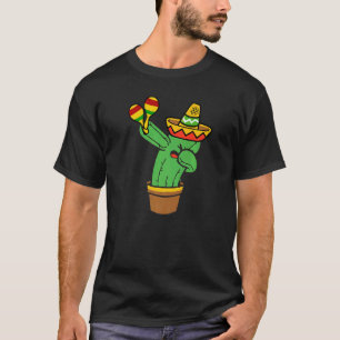 Gardening 4\Dabbing Cactus Cute Plant For Men Wome T-Shirt
