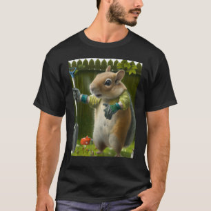 Gardening 4\Farming gopher artwork gardening T-Shirt