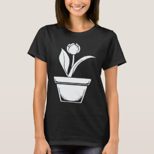 Gardening 4\Garden Floral Gardener  Tulip Gardenin T-Shirt