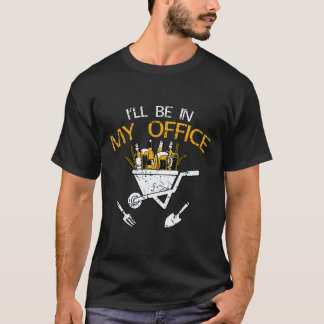 Gardening 4\Garden Office Beer Wheat Drinking Bee T-Shirt