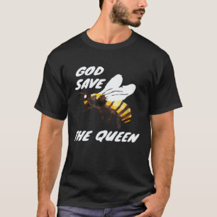 Gardening 4\God Save The Queen Bee Beekeeper Gard T-Shirt