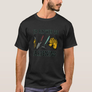 Gardening 4\I Love Gardening My Therapy Gardener Q T-Shirt