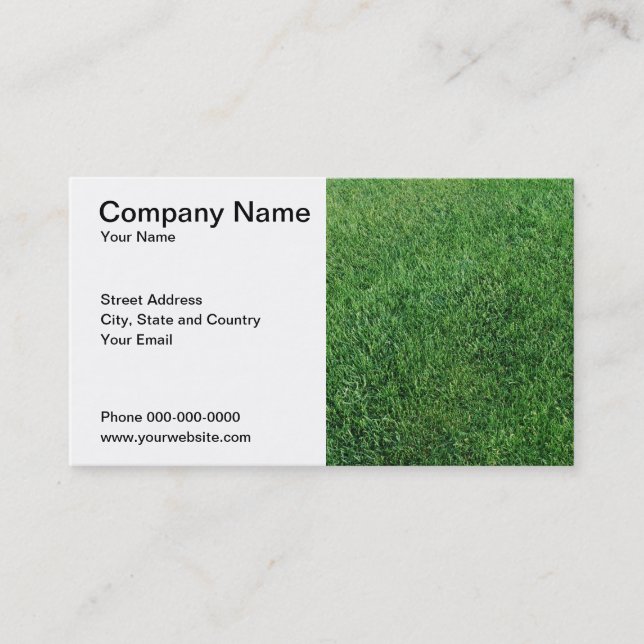 Gardening Business Card (Front)