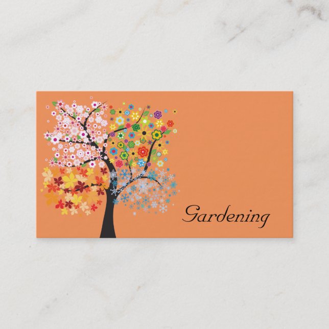 Gardening Business Card (Front)