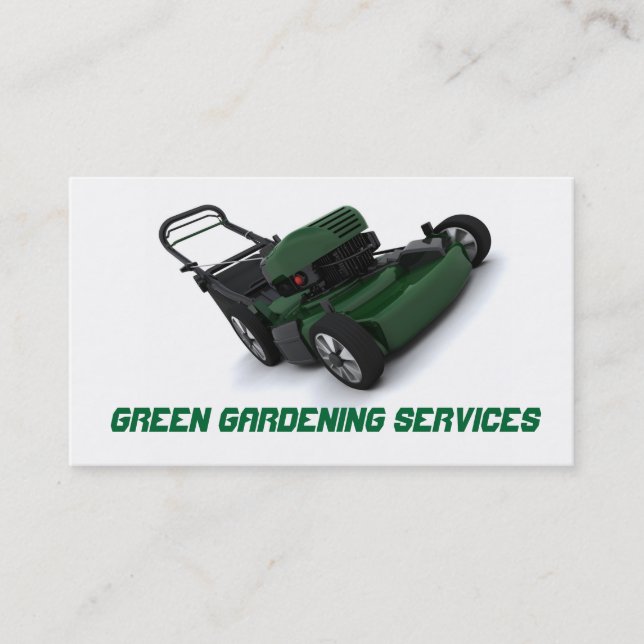 Gardening Business Card (Front)