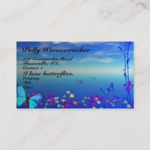 Gardening Butterflies Business Card