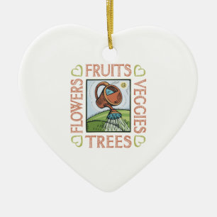 Gardening Ceramic Tree Decoration