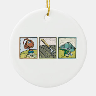 Gardening Ceramic Tree Decoration