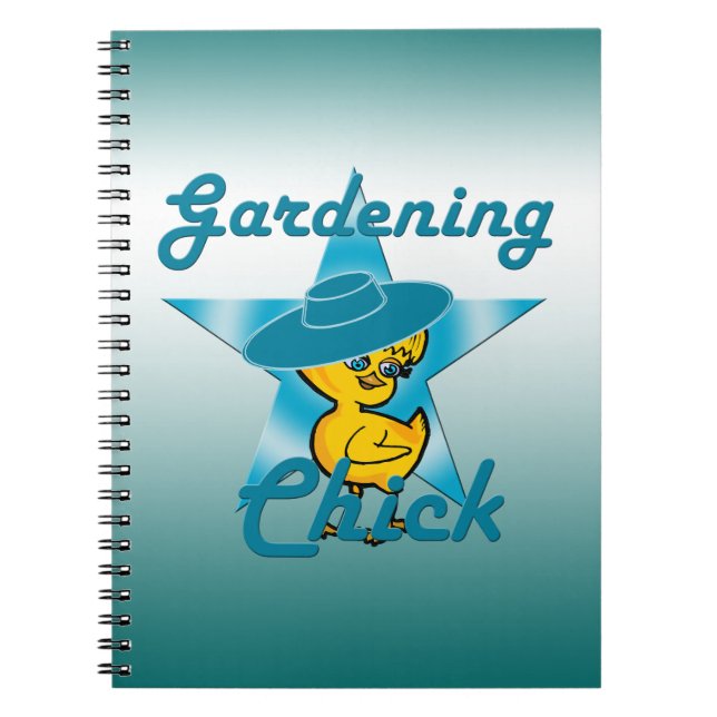Gardening Chick #7 Notebook (Front)
