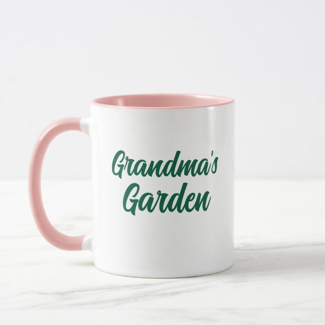 gardening coffee mug (Left)