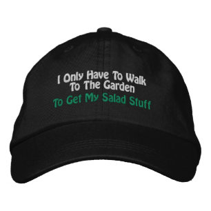 Gardening Embroidered Baseball Hat