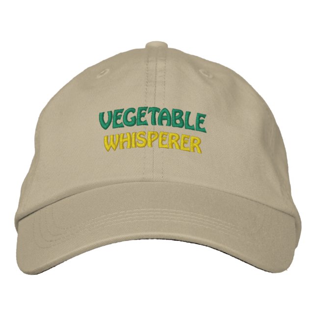 Gardening Embroidered Baseball Hat (Front)
