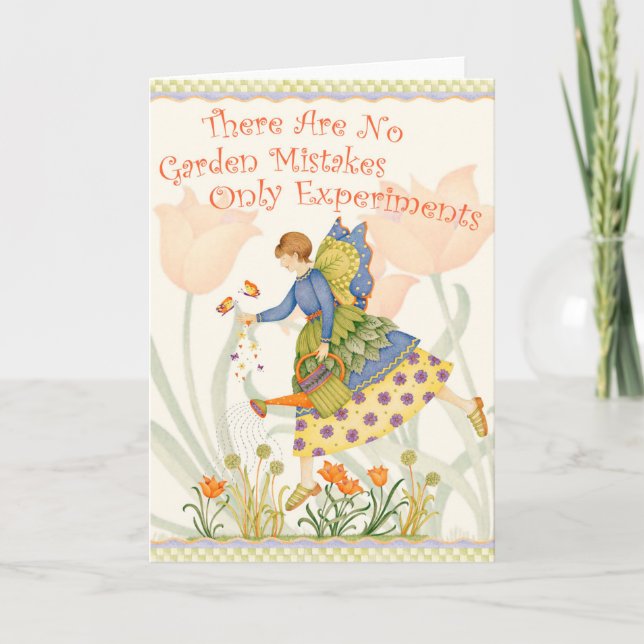 Gardening Experiments - Greeting Card (Front)