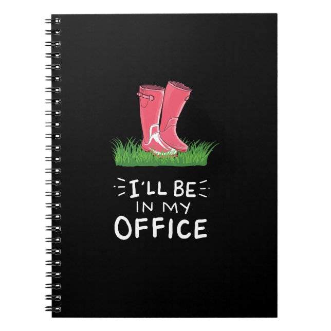 Gardening - Garden Boots Notebook (Front)