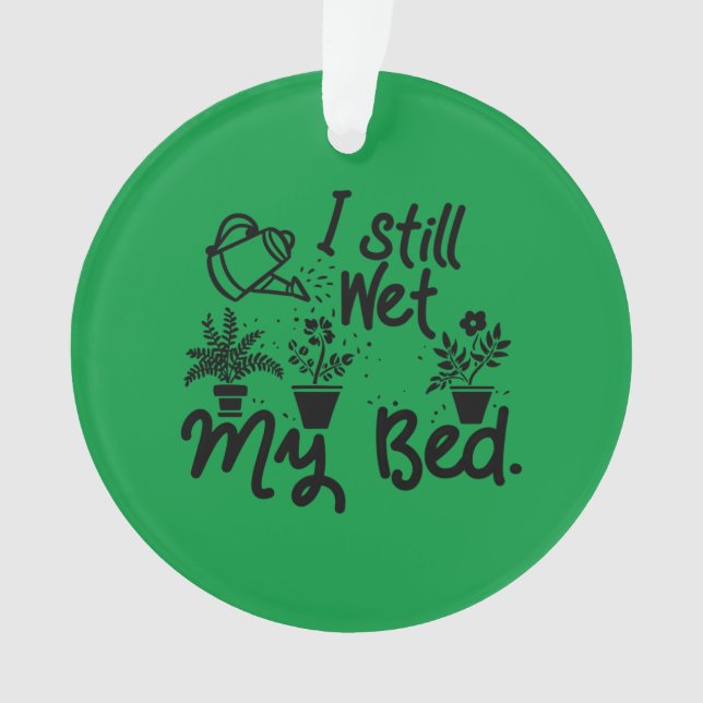 Gardening Gardener Ceramic Ornament (Front)