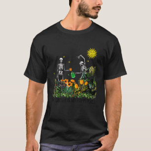 Gardening Gardener The Garden Is My Happy Place Sk T-Shirt