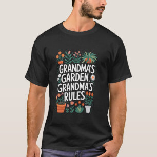 Gardening Grandma Gardener And Plant Lover Green T T-Shirt