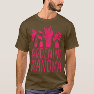 Gardening Grandma Shirt Flower Garden Grandma T-Sh